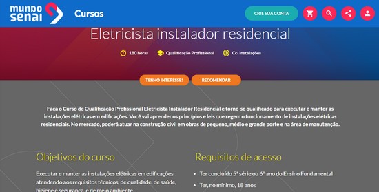 Curso de Eletricista