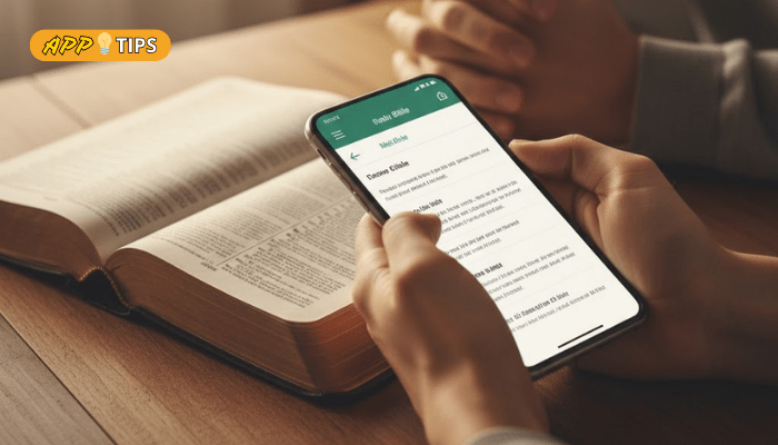 Aplicativo de leitura bíblica: fé na palma da sua mão